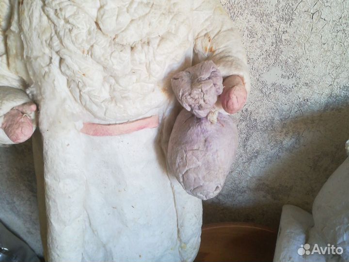 Ватный дед мороз СССР