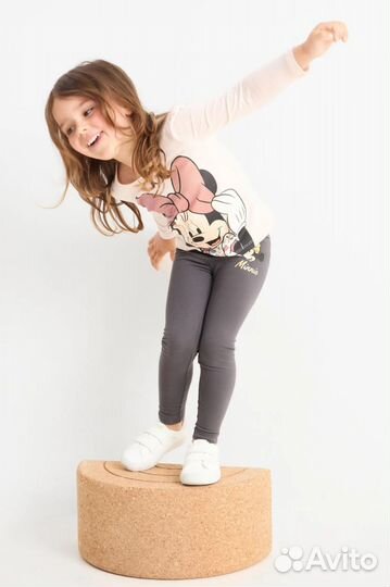 Новое.Леггинсы утеплённые C&A с Минни Disney