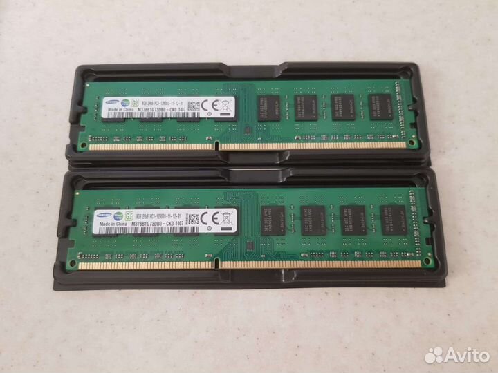 Ddr3 16 Гб (2*8 Gb) 1600 Mhz