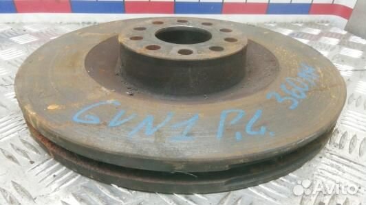 Диск тормозной передний volkswagen phaeton 1 (GVN0