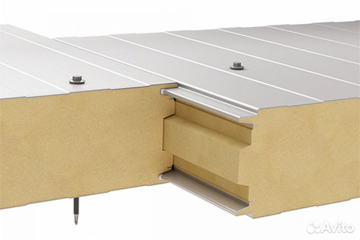 Сэндвич-панели от 50-300мм толщина