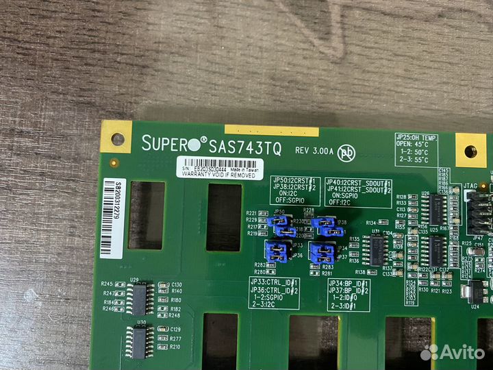 Плата Backplane Supermicro CSE-SAS-743TQ