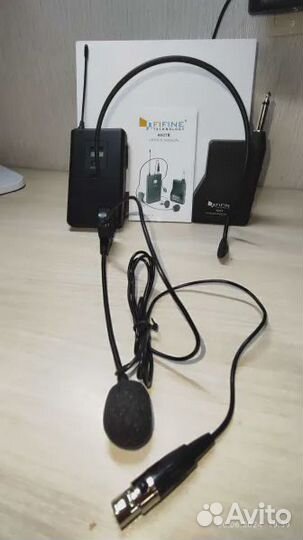 Беспроводной петличный микрофон Fifine K037B c гар
