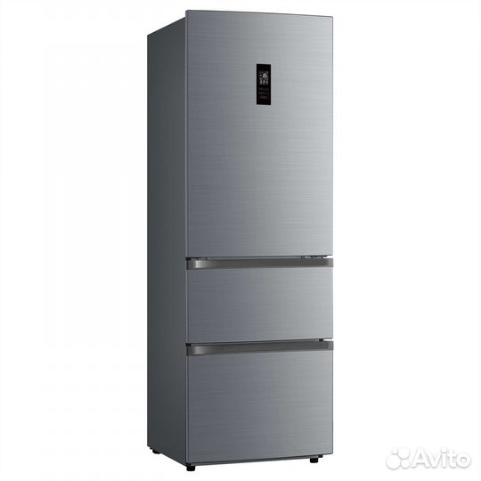 Трехдверный холодильник Korting knff 61889 X