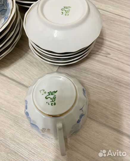 Чайный сервиз вербилки СССР