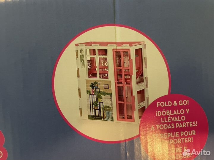 Игровой складной дом Барби Barbie