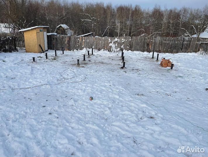 Сваи винтовые для фундамента