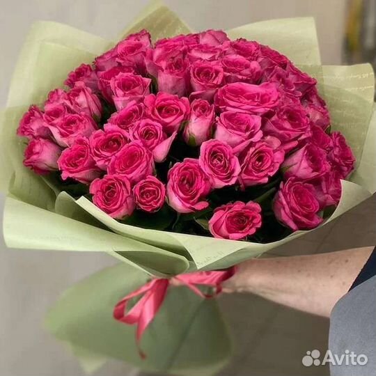 Букет из 51 розы С доставкой круглосуточно