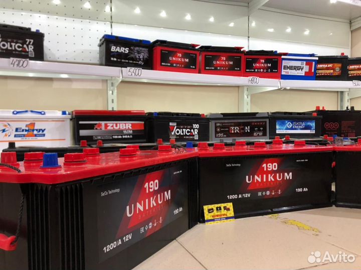 Аккумулятор Unikum (Казахстан) 190Ач 1200А