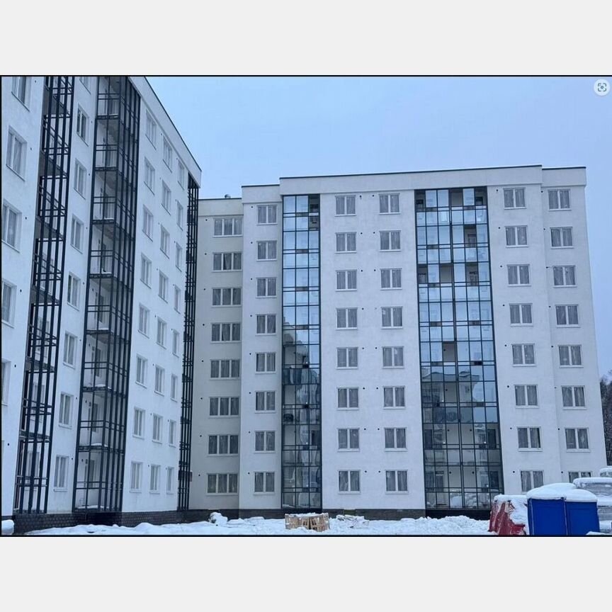 2-к. квартира, 59,2 м², 6/8 эт.