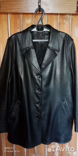 Куртка кожаная nino cherruti, XL