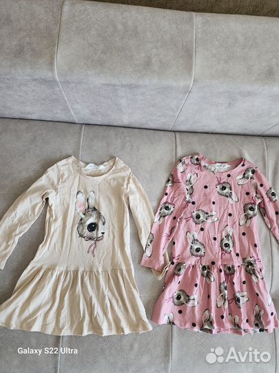 Платья для девочки hm 98-104