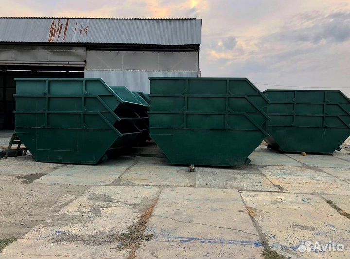 Бункер для мусора, контейнер 8 м3. Арт 3879