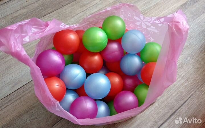 Шарики для бассейна 68шт