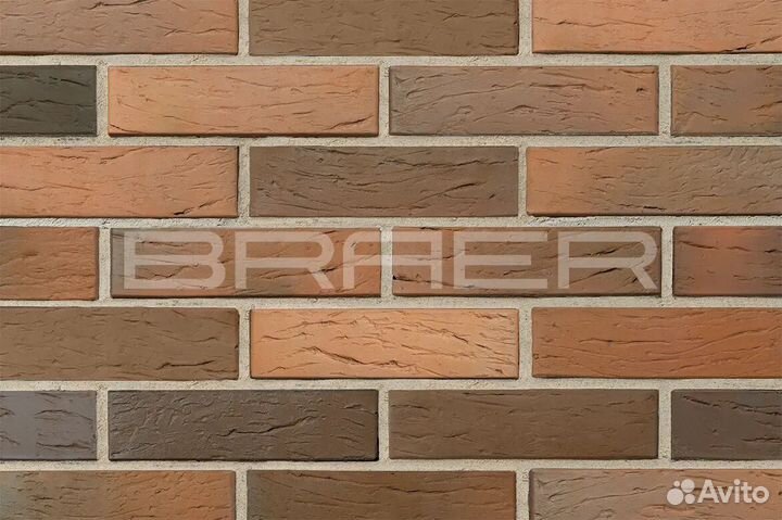 Кирпич. Кирпич облицовочный Браер