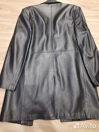 Кожаный плащ