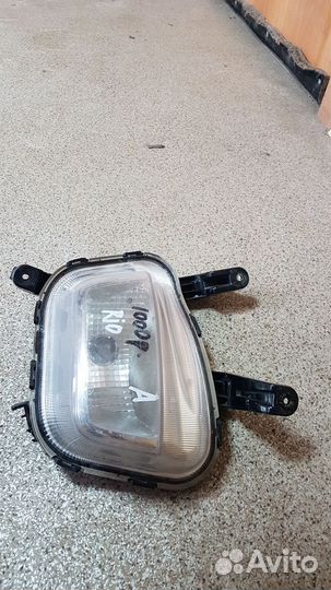 Правая противотуманная фара kia rio 3 QB