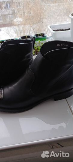 Ботиночки кожа весна 39