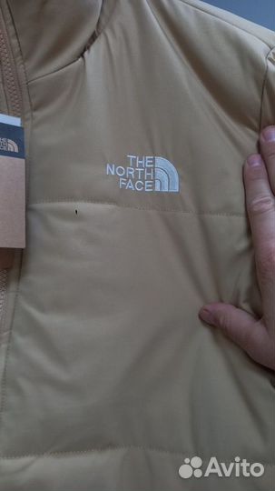 Куртка the north face барашек двусторонняя