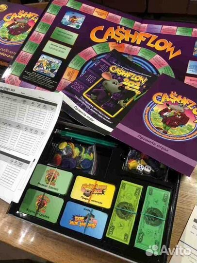 Денежный поток 2в1 NEW* cashflow 101+202 cash