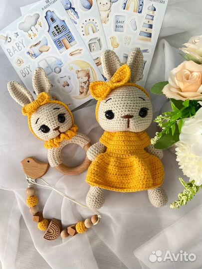 Вязанные игрушки, наборы