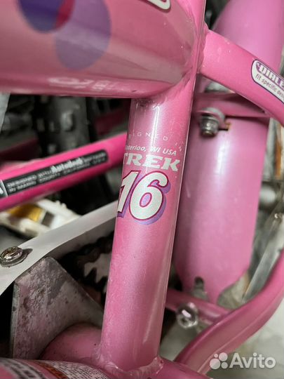 Детский велосипед trek 16