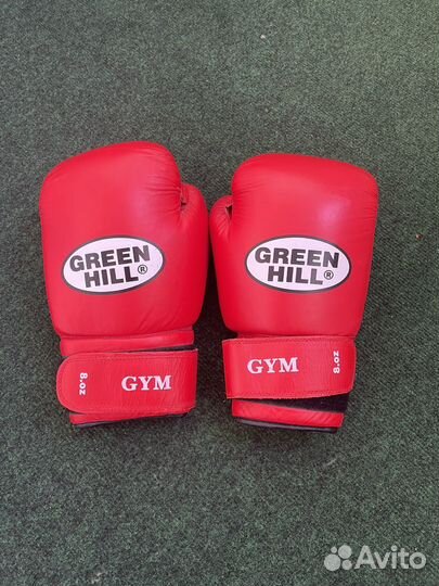 Боксерские перчатки green hill