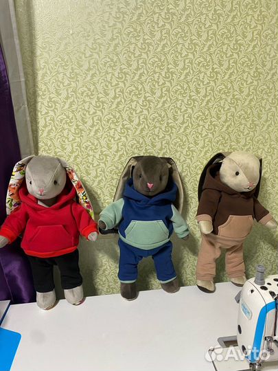 Игрушка зайчик ручной работы