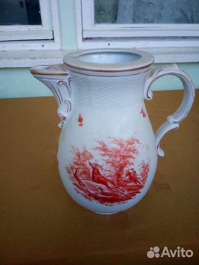 Кувшин саксонского фарфора до 1933 года