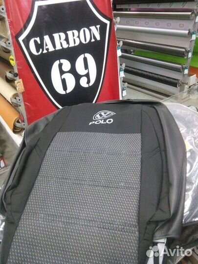 Чехлы на vw Поло седан