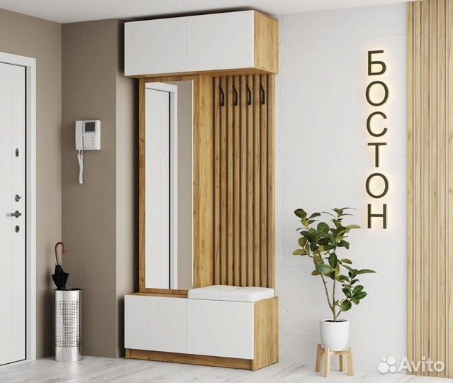 Прихожая в стиле лофт