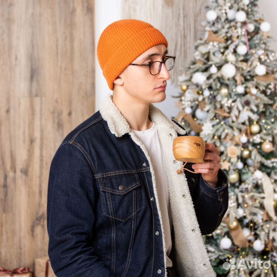 Финская кукса с гравировкой лось