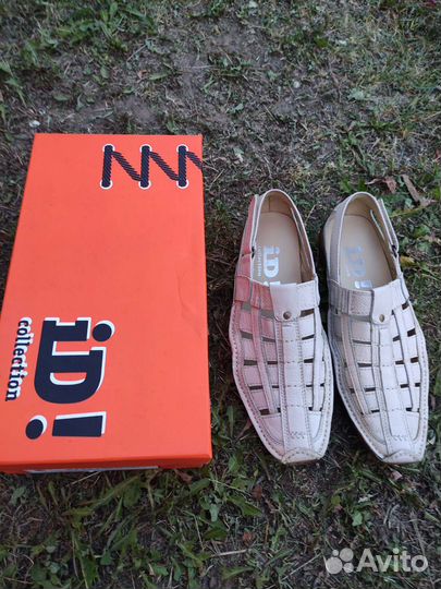 Продам новые мужские летние туфли кожаные 41р