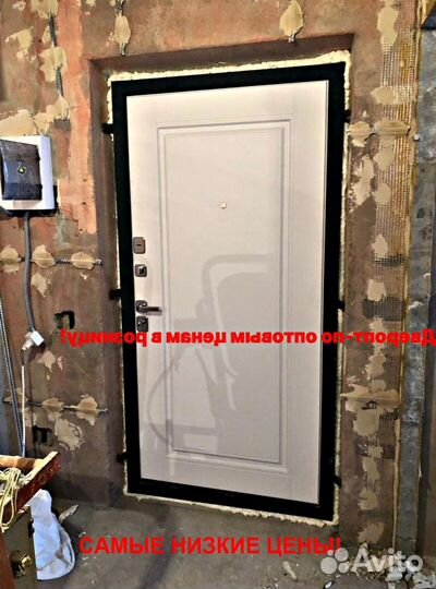 Тяжелая дверь входная с терморазрывом с бесплатной