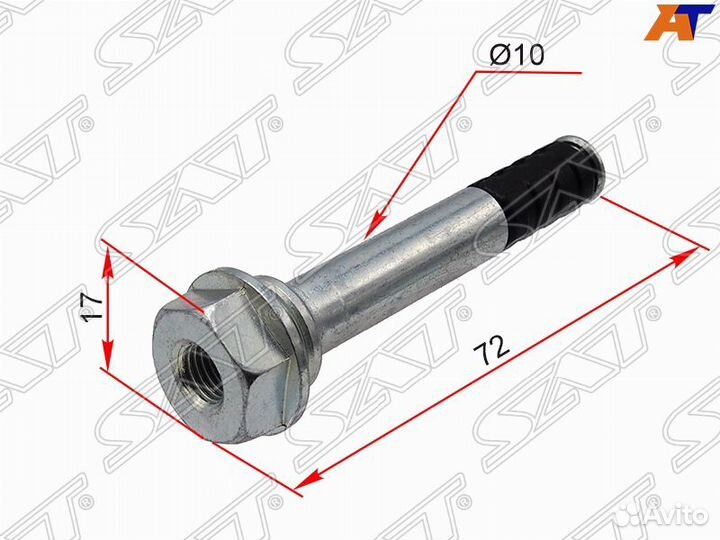 Направляющая суппорта toyota mark2 98- FR