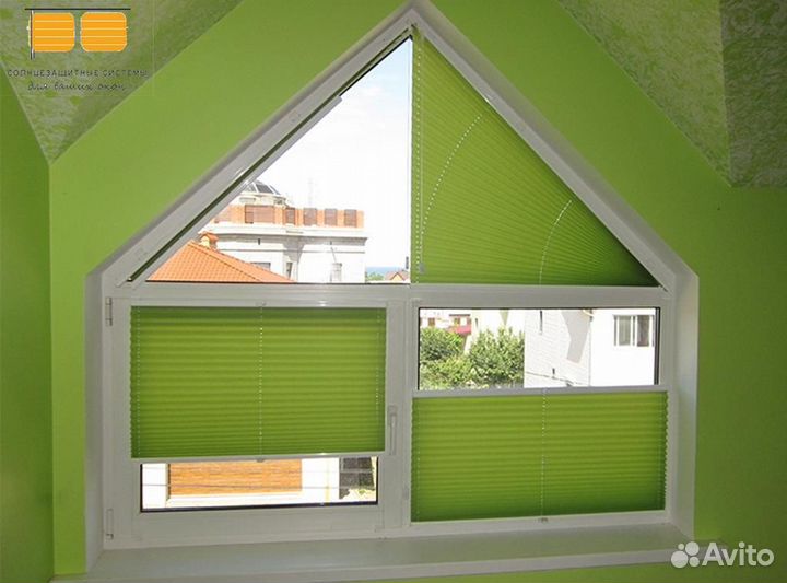 Жалюзи шторы плиссе