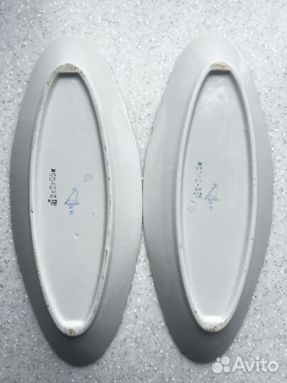 Селедочница Дулево 1934 год и 1968 год