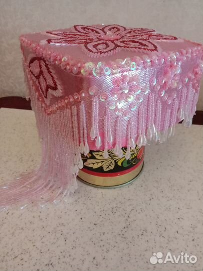 Узбекская национ. праздничная шапочка для девочки