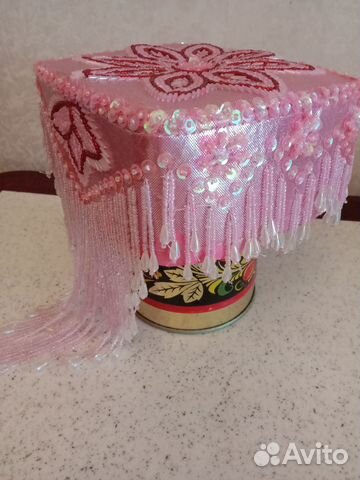 Узбекская национ. праздничная шапочка для девочки