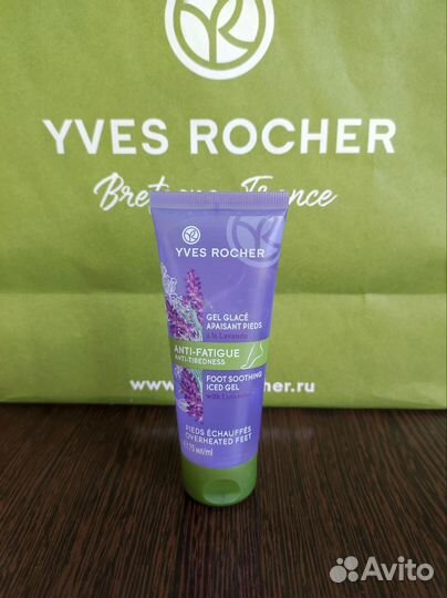 Гель для ног yves rocher