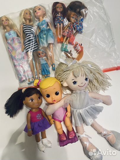 Пакет игрушек и вещей для Анастаии