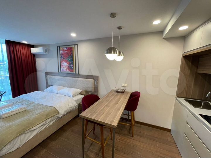 Квартира-студия, 33,4 м² (Грузия)