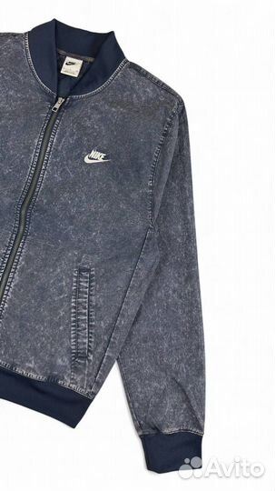 Бомбер Nike Mk Club Bomber Jacket Thunder Blue