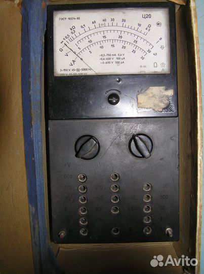 Продам тестер (СССР) Ц-20 и ит