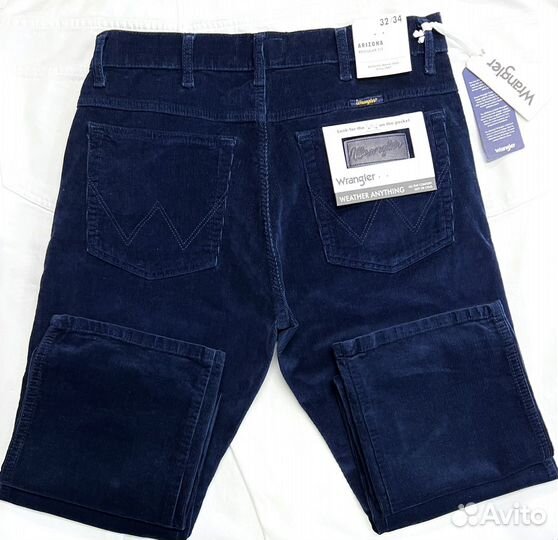 Вельвет Wrangler Arizona Dark Blue