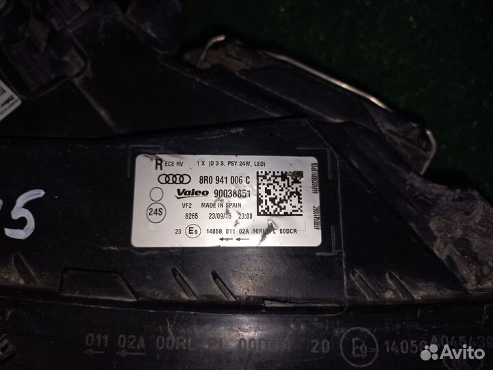 Фара правая ксенон Audi Q5 Рестайлинг