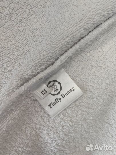 Детский махровый халат с пандой Fluffy Bunny