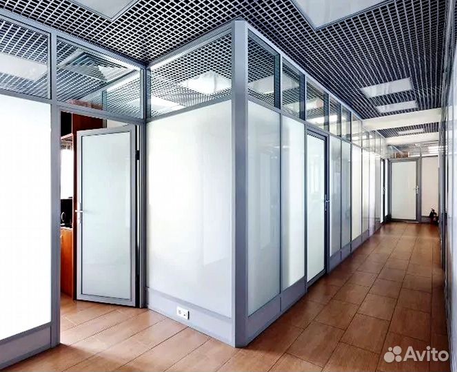 Установка перегородок в офис