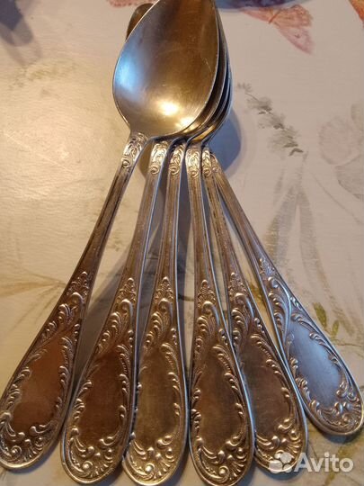 Ложки столовые 6 шт. б/у Кольчугино мнц