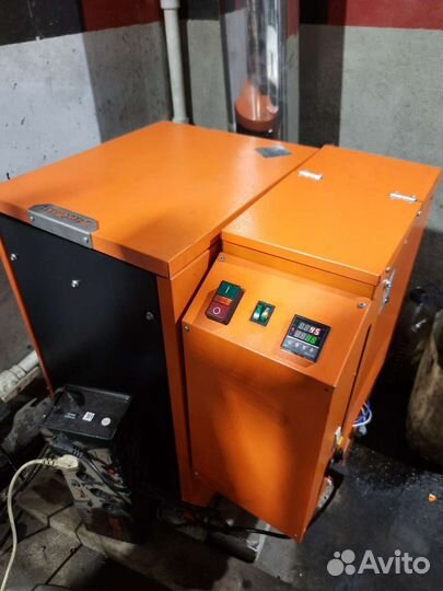 Печка на отработке с водяным контуром